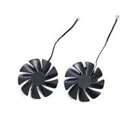 LFGOZSD Laptop parts For Sapphire for Radeon RX570 95MM 4PIN FD10015M12D DC 12V 0.45A GPU Fan(2 FAN)