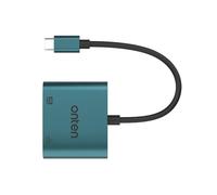 LFGOZSD UC288 USB-C To HDTV HD Video and 100M Network Card Cellphone PC Tablet for MacBook Pro