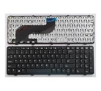 LFGOZSD US/RU for HP for Probook 650 G1 655 Keyboard with frame No Pointer 738697-001(Black US)