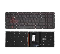 LFGOZSD US Russian Backlight Laptop Keyboard For Acer for Aspire VX15 VX5-793/793G VX5-591G VN7-593G N16C7 N17C1 N17C7 AN515-51/52/53/31/41(RU Red Word Light)