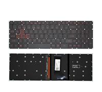 LFGOZSD US Russian Backlight Laptop Keyboard For Acer for Aspire VX15 VX5-793/793G VX5-591G VN7-593G N16C7 N17C1 N17C7 AN515-51/52/53/31/41(US Red Word Light)