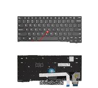 LFGOZSD US Russian Backlight Laptop Keyboard For Lenovo for Thinkpad X13 L13 X280 A285 X390 X395 01YP160 01YP040 01YP142 01YP222 01YP120(US Black Mouse)