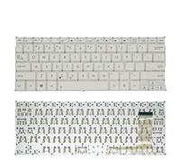 LFGOZSD US Russian Laptop Keyboard For ASUS E202 E202S E202MA TP201SA X205 X205T X205TA E205 E202SA E202M E203N E205MA E205S E203NA(US New White)