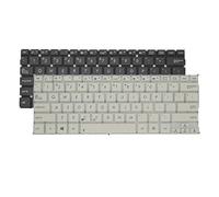 LFGOZSD US Russian Laptop Keyboard For ASUS E202 E202S E202MA TP201SA X205 X205T X205TA E205 E202SA E202M E203N E205MA E205S E203NA(BR New Black)