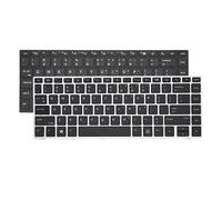 LFGOZSD US Russian Laptop Keyboard For HP for EliteBook 745G5 840G5 840G6 846G5 846G6 L14378-001 L11307-001 With backlight(RU Black No Backlit)