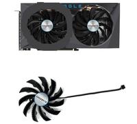 LFGOZSD Video Card Fan For Gigabyte GeForce RTX 3060 3060Ti for EAGLE OC 95MM PLD10010S12H RTX3060 RTX3060Ti Graphics Cooling(A)