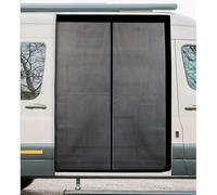 LFGUD 83''H x 59''W Van Bug Screen Side Door Sliding Door Window Covers with Magnetic Closure Car Window Screens for Mercedes Sprinter Motorhome Camper