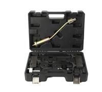 Lfhelper 12 Piece Engine Tool Case for Jaguar Land Rover XK XF XJ 5.0L V8 3.0L V6 Supercharged OEM 303 Series Camshaft Timing Alignment with Fuel Injector Remover Installer Tool