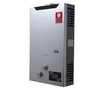 Lfhelper 20L Camping Shower Portable Gas Water Heater, 40KW Outdoor LPG Boiler Instant Water Heater On Demand Use for Camping RV Home