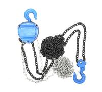 Lfhelper 2T /4400lbs Manual Hoist Chain Block, 10FT / 3M Block and Tackle Pulley System 360° Rotation Hook for Garages Warehouse Automotive Machinery