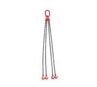 Lfhelper 4 Legs Lifting Hook Chain Sling, 11023LBS / 5T Lifting Chain Sling with Hooks, Heavy Duty 1.5M Lifting Chains Chain Hanging