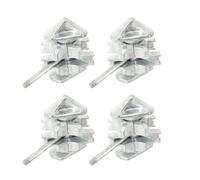 Lfhelper 4 Pcs Anti-Shift Shipping Container Manual Locks with Hand Twist Handle, 500 Kn Tension, 2000 Kn Compression for Secure Container Stacking, Corrosion Resistant