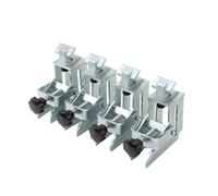 Lfhelper 4 pcs Premium Motorcycle Tire Changer Adapter, ATV Motorbike Tire Changer Adapter, 4mm Steel. Nickel-plated surface
