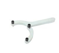 Lfhelper Adjustable Gland Nut Wrench 20-210 mm Range, Heavy Duty Hydraulic Cylinder Wrench Alloy Steel Gland Nut Spanner for Agricultural Loaders and Excavators