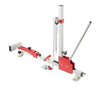 Lfhelper Dent Puller and Body Repair Tool Kit, 100-800mm Adjustable Height, 450kg Pulling Power, for Car Door, Fender, and Panel Dent Restoration, for Home and Garage Repair Use