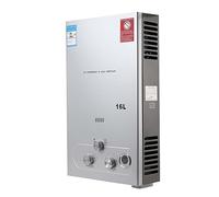 Lfhelper Portable Gas Water Heater, 16L 32KW Propane LPG Gas Camping Water Heater, On-Demand LPG Boiler, use for Outdoor Shower Horse Pet Washing