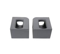 Lfhelper Shipping Container Corner Castings, Steel Corner Connectors for Safe Stacking and Transport - Universal Fit for Containers, Reliable Structural Support for Logistics, Top & Botto