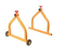 Lfhelper Wire Spool Rack with Wheels, Heavy-Duty Wire Dispenser for Cable and Cord Storage, Steel Frame Holds up to 220 lbs, Fits Reels up to 28", for Workshop and Garage Use