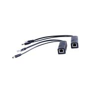 LFHUKEJI COOSO Passive POE Splitter 48V to 12V Compatible with Most Switches and All Web Cameras - 2 Packs