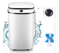 LFHWHKJ Portable Mini Washing and Drying Machine, Semi-Automatic Laundry Washer with Rotary Timer Controller, Shoe Washing Machine for Home, Dorm, Apartment, RV, Travel, Outdoor
