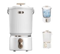 LFHWHKJ Portable Mini Washing Machine with Rotary Timer Controller, Small Laundry Washer Semi-Automatic Storable, Split Drums for Home, Dorm, Apartment, RV, Travel, Outdoor