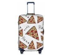 Lfjsyc Pizza Pattern Printed Suitcase Cover Travel Luggage Cover Elastic Suitcase Protector