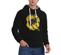 LFKVYZLC Love Tennis Graphic Hoodies for Men, Hoodied Sweatshirt with Pockets Multi