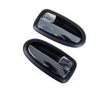 LFLCYUWOP Car Inner Door Handle Left Right Compatible for Hyundai Matrix/LAVITA 2001-2010 82610-17000 82620-17000(1 Pair Chrome)