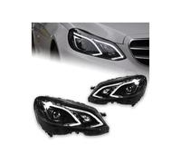 LFLCYUWOP Car Styling Head Lamp Compatible For W211 Headlights 2009-2016 W212 E200 E300 E260 Headlight DRL Hid Bi Xenon Auto Accessories(2010-2012)