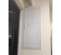 LFONDIGE HVAC Access Hatch with Handle & Key, Soundproof Drywall Inspection Cover Flush, Large Attic Access Door Plate for Residential, Loft, Hallway(White,20x26in(50.8x66.04cm))