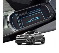 LFOTPP Car Armrest Organizer for C-HR CHR, Center Console Arm Rest Tray, Glove Compartment Storage Box Interior Accessories Blue
