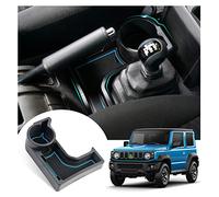 LFOTPP Car Armrest Organizer for Jimny (Auto Transmission), Jimny Center Console Armrest Tray Box, Auto Car Jimny AT Accessories Storage Box Centre Armrest Glove Box (Blue)