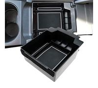 LFOTPP Car Armrest Organizer for Seat Ateca FR Cupra, Center Console Arm Rest Tray, Glove Compartment Storage Box Interior Accessories White