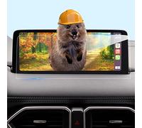 LFOTPP For CX-5 CX-8 CX-9 Connect 10.25 Inch Navigation Screen Protector - Anti-Fingerprint Tempered Glass 9H Scratch-Resistant Anti-Fingerprint Screen Protector GPS Navi Stereo Film