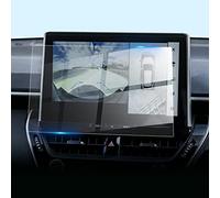 LFOTPP For Toyot-a Corolla Touring Sports/Corolla Cross/Hybrid 2023 10.5 Navigation Screen Protector 9H Scratch-Resistant Tempered Glass Film Anti-Fingerprint Screen Protector [Not for 8 Inches]