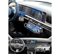LFOTPP [Pack of 4] Compatible with Hyun-dαi Tucson NX4 2025 2026 12.3 Inch Infotainment Screen Protector + Air Conditioning Protective Film, Nano PET 5H Anti-Scratch Anti-Fingerprint Films Accessories