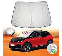LFOTPP Sun Protection Windscreen for BMW I3 2014-2022, Car Interior Windscreen Sun Protection, UV Protection, Portable and Foldable