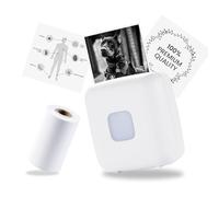 LFPERT Portable Thermal Printer TP6 - Mini Bluetooth Sticker Printer for iPhone & Android, Wireless Pocket Picture Printer for School Notes, Journal, DIY, Kids Gifts