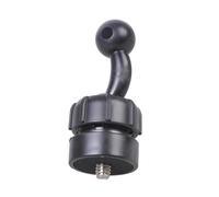 LfrXtra 1/4 Screw To 17MM Ball Head Mount Interfaces Joint Adapter For Phone Camera Car Mounting Tripods Tripod Adapter Mount