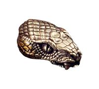 LfrXtra Clothing Accessories,Unique Snake Head Metal Beads Pendant for Paracord and Do It Yourself Enthusiasts Jewelry Making Paracord Bead