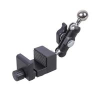 LfrXtra Heavy Duty Phone Mount Clamp With 48mm Grip 360 Degree Rotating Ball Head For Photography Tablets Lights Camera Tripods Metal Action Camera Mount
