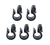 LfrXtra Home Products,Set of 5 Hanging Hook for Drip Irrigation Tubing Fixing Clips Outdoor Gardening Watering Systems Hose Clamps Fasteners