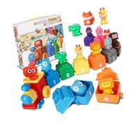 LfrXtra Safe Educational Train Set Toy for Kids Promoting Early Math Learning Fine Motor Skill Development Interaction Playset Cartoon Digital Train Set Toy