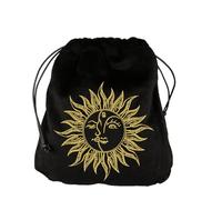 LfrXtra Sports and Entertainment,Soft Tarots Storage Bag Board Game Card Drawstring Bag Oracles Card Runes Holder Travel Bag Jewelry Pouches