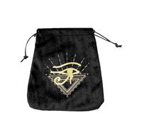 LfrXtra Sports and Entertainment,Soft Tarots Storage Bag Board Game Card Drawstring Bag Oracles Card Runes Holder Travel Bag Jewelry Pouches