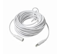 LfrXtra White DC5521 Power Extension Cable Cord 36W For Security Cameras Routers Solar Panel LED Lights 1m To 15.0m Solar Panel LED Light Power Supply Cord