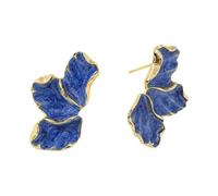 LfrXtra Women's Handmade Jewellery,Vintage Maple Leaf Flower Earrings Inspire By Elegant Styles Featuring Oil Drip Designs Accessory for Fashionable Women