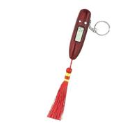 LfrXtra Wood Finish Electronic Digital Counter Keychain For Spiritual Practice Stress Relief Finger Exercise