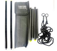 LFS 12inch Carp Coarse Compact Fishing Distance Marker Sticks Glow Tips + Case