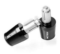 LFSKIUDS For Hon&da NC750 NC750S NC750X NC 750S/X Motorcycle Handle Bar End Handlebar Grips Ends Sliders Cap Plug Slider Counterweight Cover Grip Accessories (Color : Black)